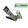 MACO MM Falzeckband DT160 - mit ÜV und Unterlage montiert - DIN Links 12/18-13 RAL 9016 Weiß FachVR3/337