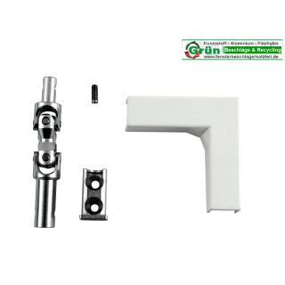 GU Zubehör Winkelgetriebe - Ral9016 Weiß Ventus F200 FachVR4/487