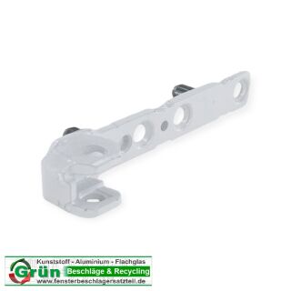 SIEGENIA Favorit Ecklager - mit 2 Haltezapfen 12 x 6mm - Weiß FachVR4/496