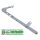 ROTO Aluvision Falzaxer Axerarm Gr. 1 500 T600 - DIN Rechts - RaumX1265