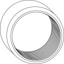 Ausgleichshülse für Nocken 10/12 mm