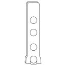Abdeckkappe EL O Ral 9016 K500