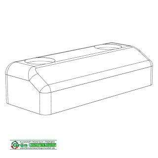 Winkhaus Auflauf D weiß RAL 9016 FachP3314