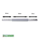 Vierkantstift Massivstift 140mm - Stärke mitte 10mm...
