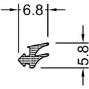 Dichtung EPDM DI 7605 schwarz