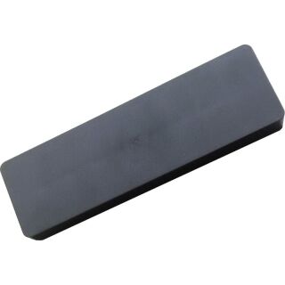 UNTERLEGPLATTE 53x210x20MM SCHWARZ 100ST
