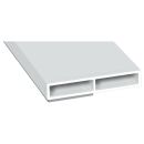 Kammerprofil 40x7x6000mm SK oN Weiß