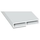 Kammerprofil 40x7x6000mm SK oN Weiß