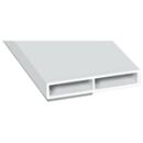 Kammerprofil 40x7x6000mm SK oN Weiß