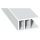 Flügelprofil 20x35x6000mm Weiß