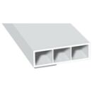 Kammerprofil 50x15x6000mm SK oN Weiß