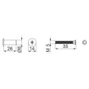Maco Befestigungsschraube M5x35 schwarz