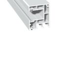 RF 40x47x6000mm Weiß 1 graue Bürste LOSE