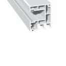 RF 40x47x6000mm Weiß 1 graue Bürste LOSE