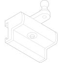 Geze OL 90N/OL 95 Flügelbock Standard EV Braun...