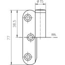 VARIANT V 0030 links Vernickelt (015)