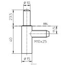 VARIANT V 8100 WF U Vernickelt (015)  HC1/4