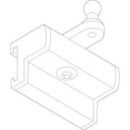 Geze OL 90N/OL 95 Flügelbock Standard ws