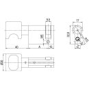 greenteQ WC Knaufhalbzylinder SX 35
