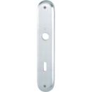 Hoppe ZT-Langschild 273P RHF OB 72 F1 Aluminium silberfarben 2800159