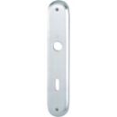 Hoppe ZT-Langschild 273P RHF OB 72 F1 Aluminium silberfarben 2800159