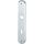 Hoppe ZT-Langschild 273P RHF OB 72 F1 Aluminium silberfarben 2800159