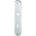 Hoppe ZT-Langschild 273P RHF OB 72 F1 Aluminium silberfarben 2800159