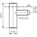VARIANT V 8000 WF U  Vernickelt (015)