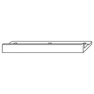 Maco Anschlagplatte f.10 mm Abstand sw-S