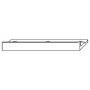 Maco Anschlagplatte f.10 mm Abstand sw-S