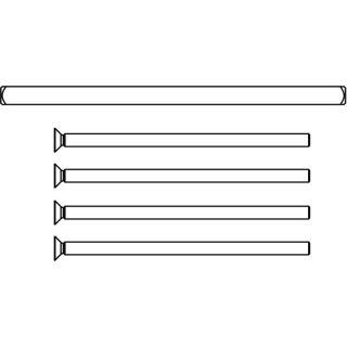 Stift/Schrauben für TS 67,5-76 mm