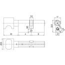 greenteQ WC Knaufzylinder SX 65 32,5/K32,5