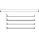 Stift/Schrauben für TS 86-96 mm
