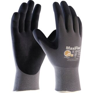 Handschuhe Größe 11 grau/schwarz  M