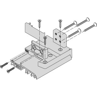 Schwellenhalter o.R.Ideal 4000 140003 gr