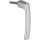 Steckgriff Harmony 43 mm Stift silber