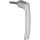 Steckgriff Harmony 43 mm Stift silber