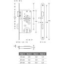 ZT-Schloss Kl.2 BB 55/18 rd silb lack rs