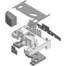 Schwellenhalter SH883-6016G MD lichtgrau