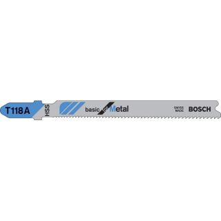 Stichsägeblätter T 118 A/HSS 5er Pack