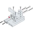 Q Schwellenhalter o.R. Rehau 550010 grau