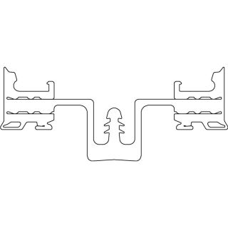Innendichtung Ebene 2  55 mm schwarz