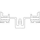 Innendichtung Ebene 2  55 mm schwarz