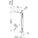 STV-TÜRKANTRIEGEL GASZ 16X157 MC