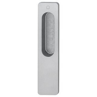 Hoppe Schiebetür - Muschel 420 F9 Aluminium Stahlfarben 3866539