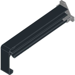 Gleitabschluss MF4 260 mm Ral 7016 gm ls
