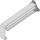Gleitabschluss MF4 320 mm silber rs