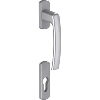 Griff/Rosettengrt Harmony hoch silber