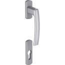 Griff/Rosettengrt Harmony hoch silber