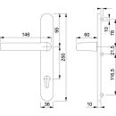 Schmalrahmenhalbgrt 1313G/3357N innenF90